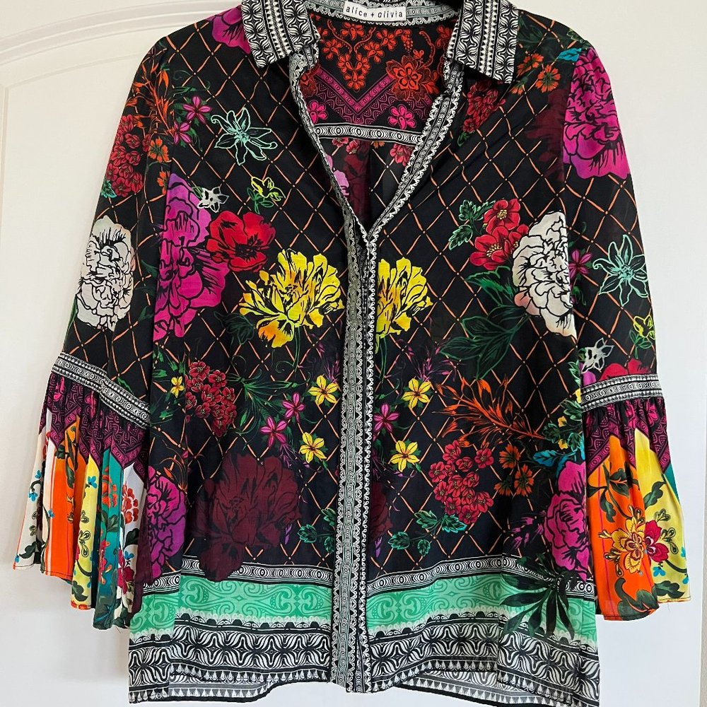 Alice+Olivia Multicolor Top